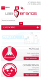 Mobile Screenshot of labbrands.com